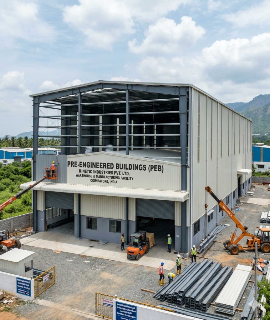 PEB Construction 863x1024